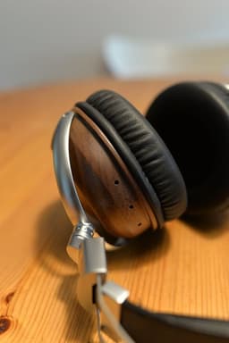image-DIY 50mm Wood HIFI Headphones