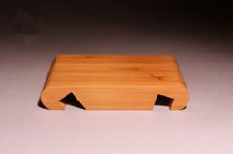 image-Bamboo Phone Holder Card Holder