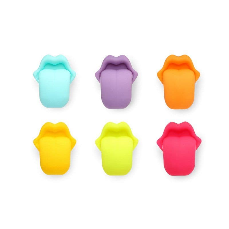 image-Tongue Wine Bottle Markers