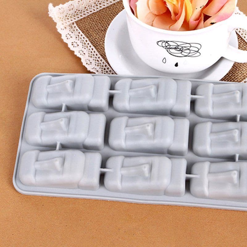 image-Easter Island Baking Mold Ice Tray