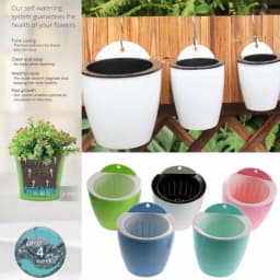image-Self Watering Hanging Basket