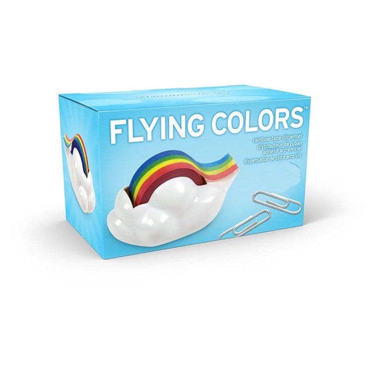 image-Rainbow Tape Dispenser