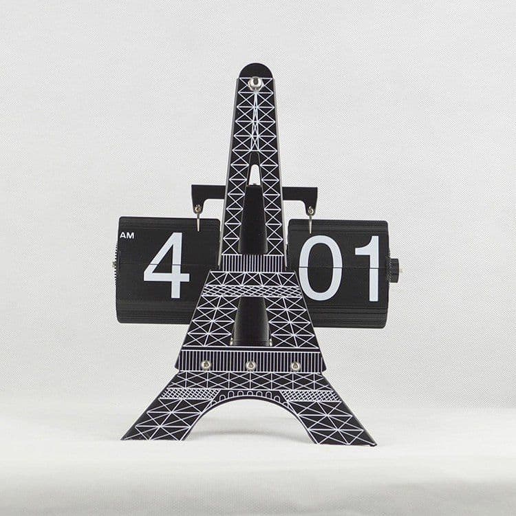 image-Metal Tower Flip Clock