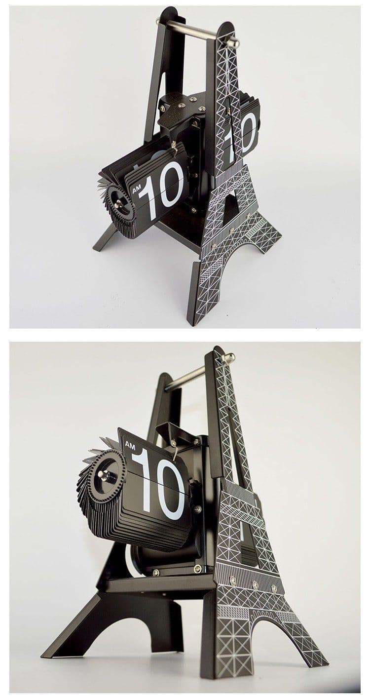 image-Metal Tower Flip Clock