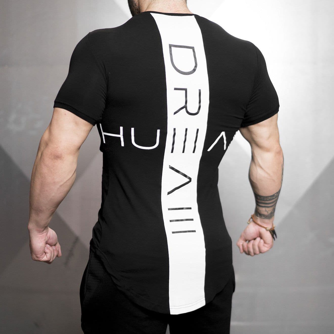 image-Muscle Brothers Fitness T-Shirt Quick Dry White