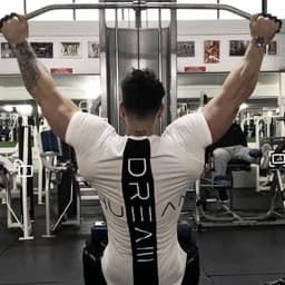 image-Muscle Brothers Fitness T-Shirt Quick Dry White