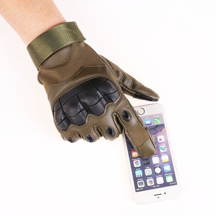 image-Outdoor Tactical Gloves - Black Long Finger