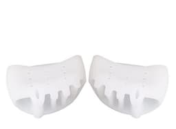 image-Five-hole honeycomb front pad hallux valgus big foot bone overlapping shock absorption female split toe toe toe set five-hole fixed