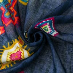image-Handmade Tassel Scarf - Bohemian Beach Sunscreen Shawl for Women - Spring/Summer Fashion