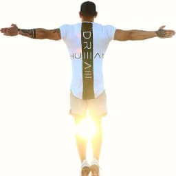 image-Muscle Brothers Fitness T-Shirt Quick Dry White