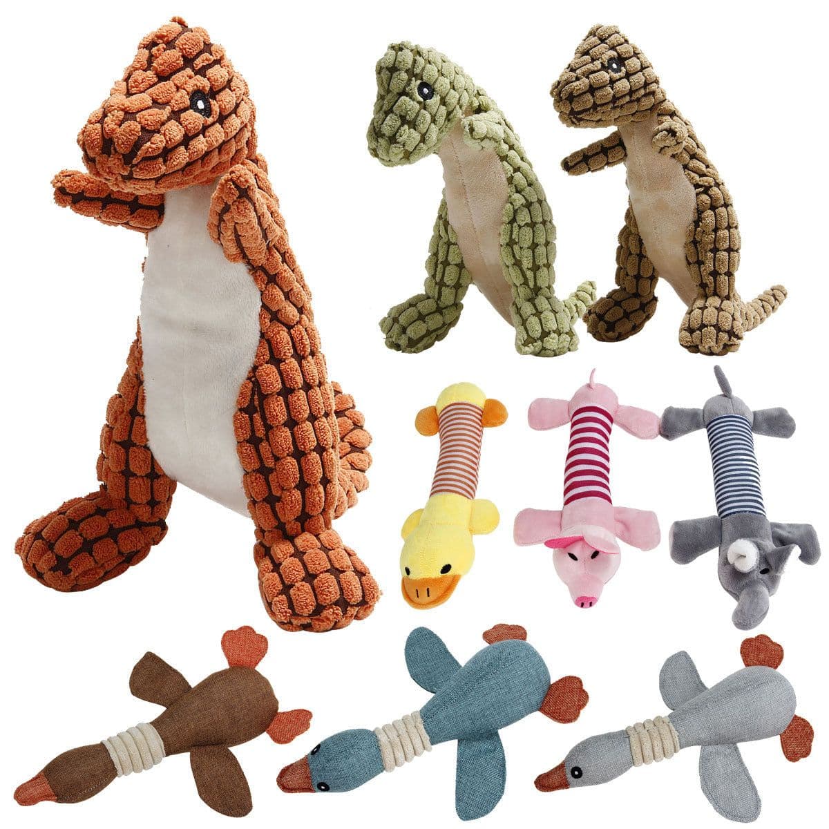 image-Tinghao Plush Toy Frog Sounding Toy - 50g Pet Supplies