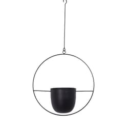 image-Creative hanging Nordic iron flower pot hanging metal craft green radish succulent decorative hanging basket pot factory wholesale