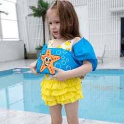 image-Children's swimming arm ring 2-6 years old baby learning swimming equipment floating ring water sleeve buoyancy vest life jacket