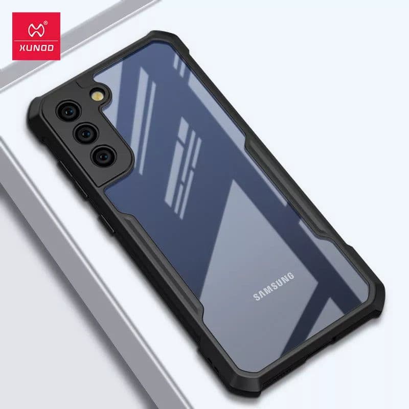 image-Xundd Galaxy S21 S23 FE Case ,For Samsung S20 Fe S21 S22 S23 Ultra Note 20 Ultra Case Shockproof Shell,Back Transparent Cover