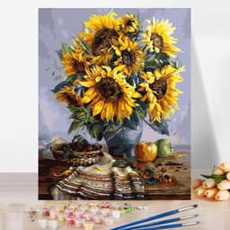 image-Oil Painting Digital Diy Hand-painted Filling Decorative Painting