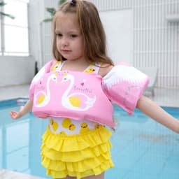 image-Children's swimming arm ring 2-6 years old baby learning swimming equipment floating ring water sleeve buoyancy vest life jacket