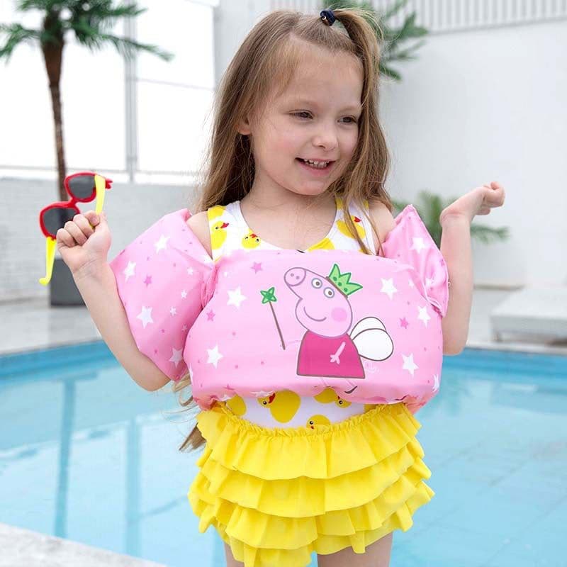 image-Children's swimming arm ring 2-6 years old baby learning swimming equipment floating ring water sleeve buoyancy vest life jacket