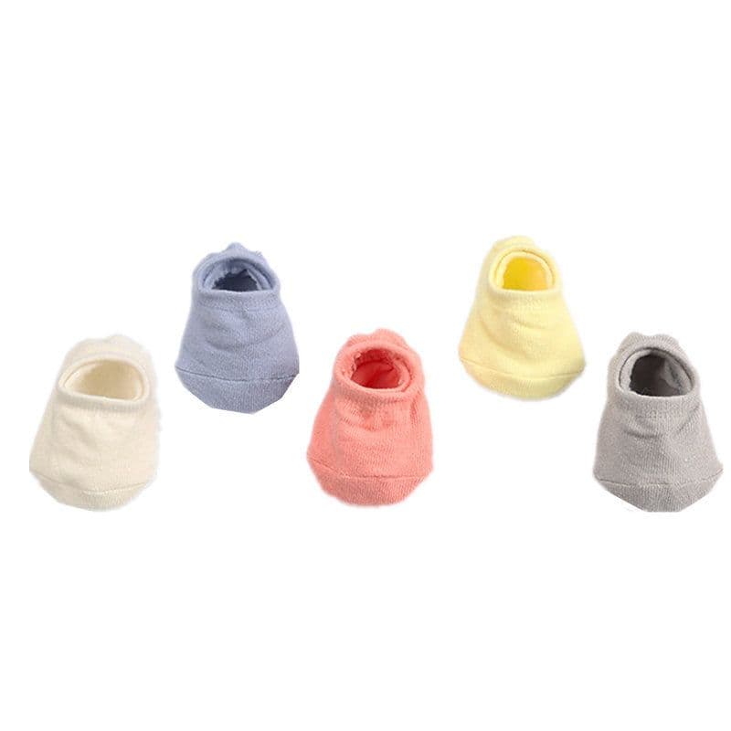 image-Children's No-Slip Floor Socks - Navy Blue