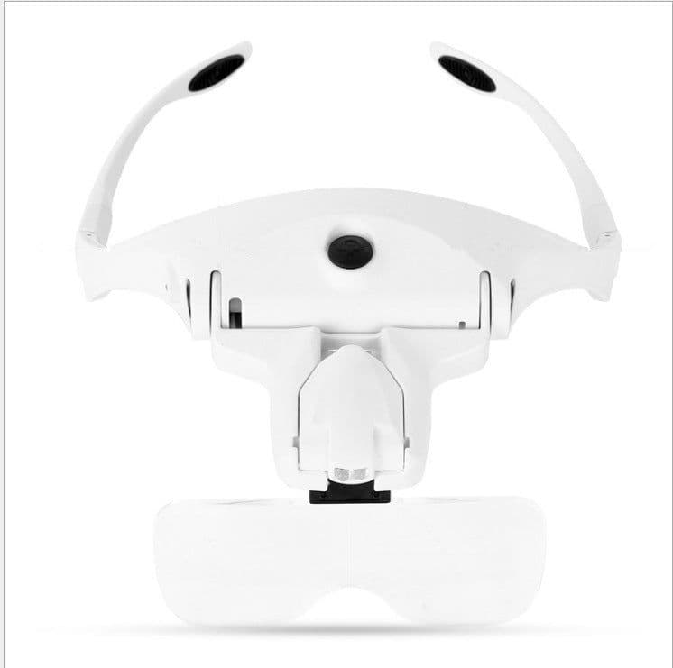 image-LED Head Magnifying Glass - USB Rechargeable 5x