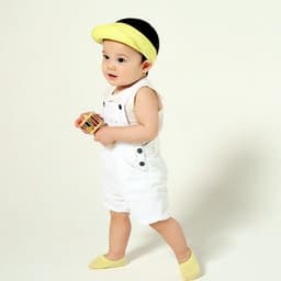 image-Children's No-Slip Floor Socks - Navy Blue