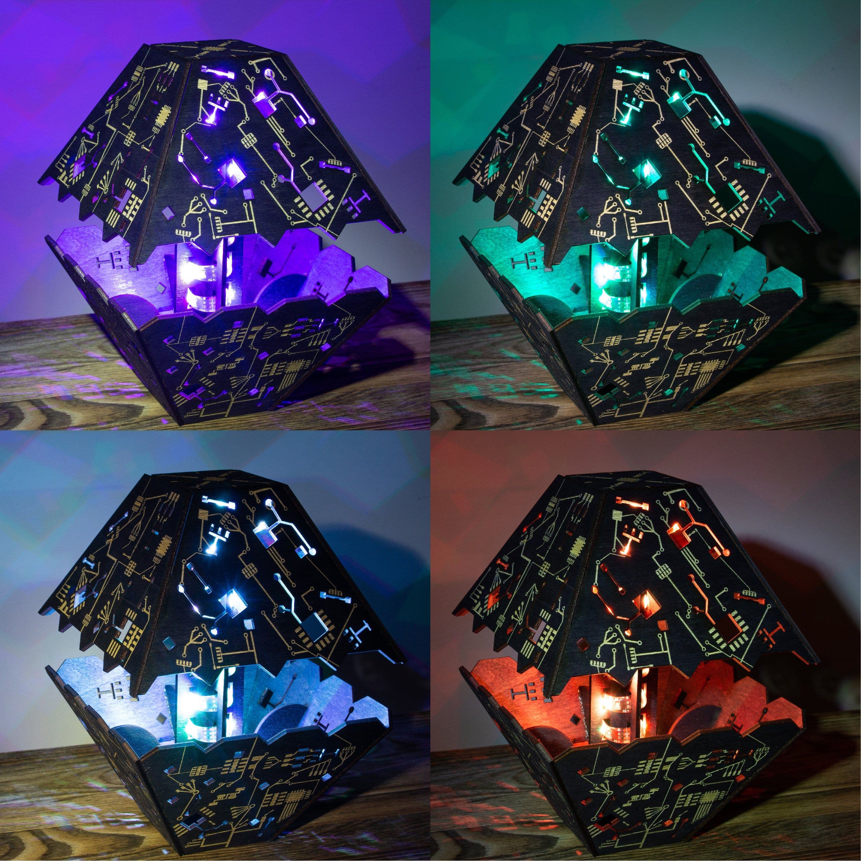image-Cyberpunk Night Lamp | Separated Crystal