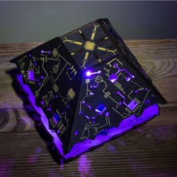 image-Cyberpunk Night Lamp | Separated Crystal