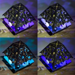 image-Cyberpunk Night Lamp | Separated Crystal