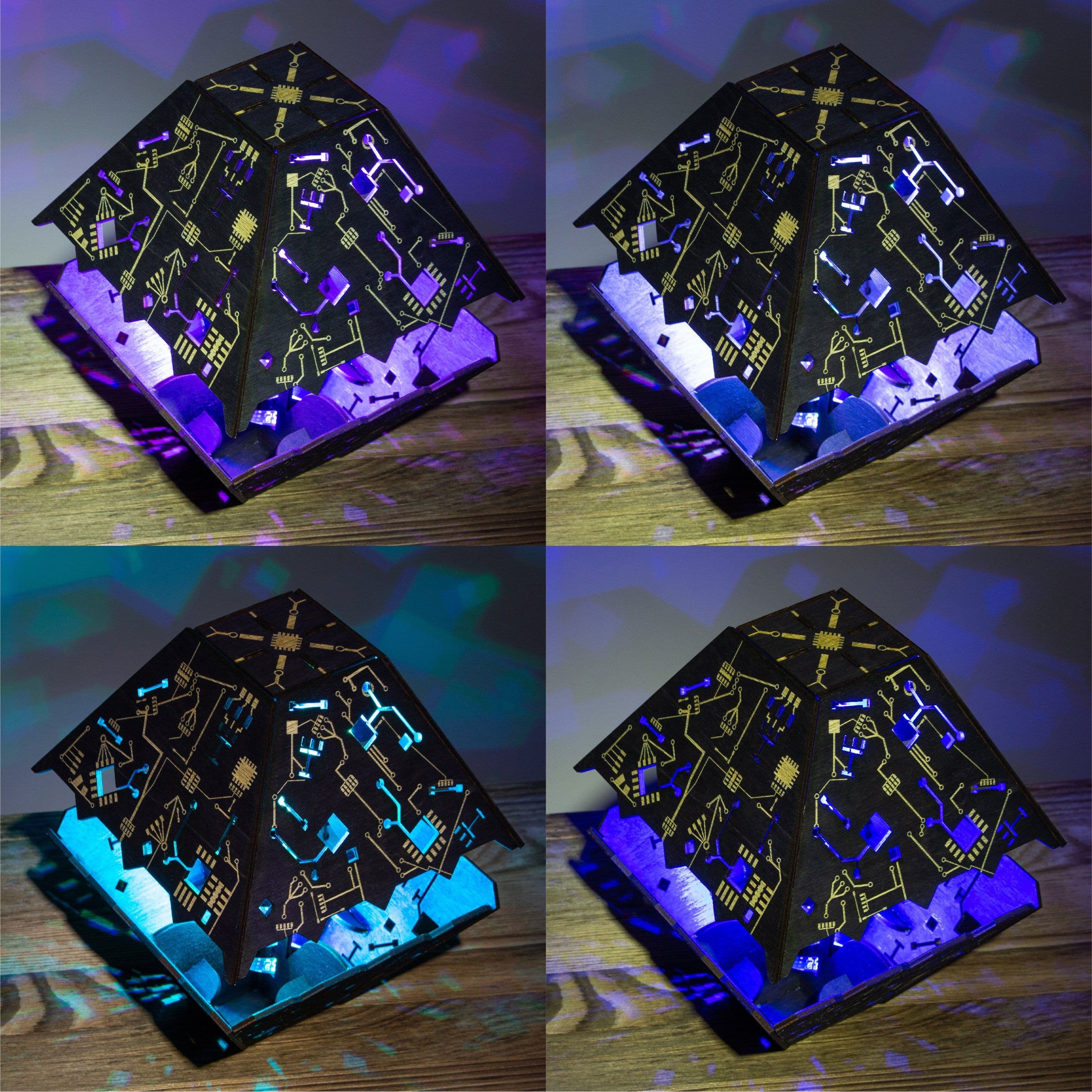 image-Cyberpunk Night Lamp | Separated Crystal