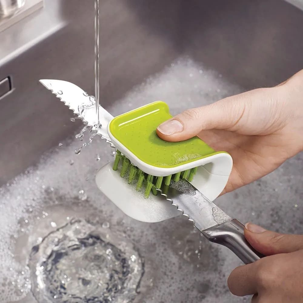 image-Scrub Brush For Knife & Cutlery