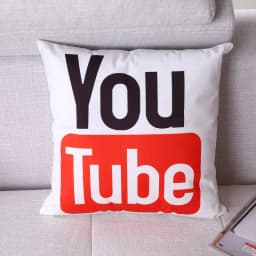 image-YouTube Logo Pillow