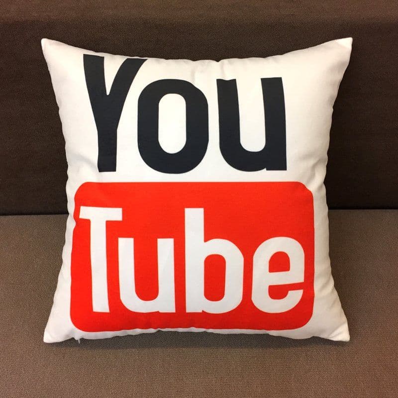 image-YouTube Logo Pillow