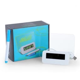 image-Glowing Memo Alarm Clock
