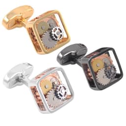 image-Steampunk Gears Cufflinks