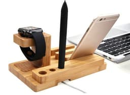 image-All in One Bamboo Docking Station