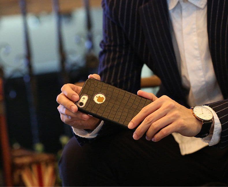 image-Crocodile Skin iPhone 7 7+ Case
