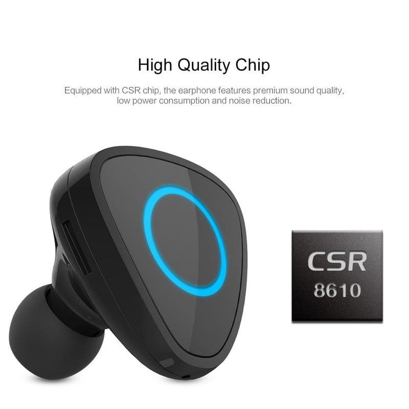image-2 in 1 Bluetooth Earphone with Car Charger