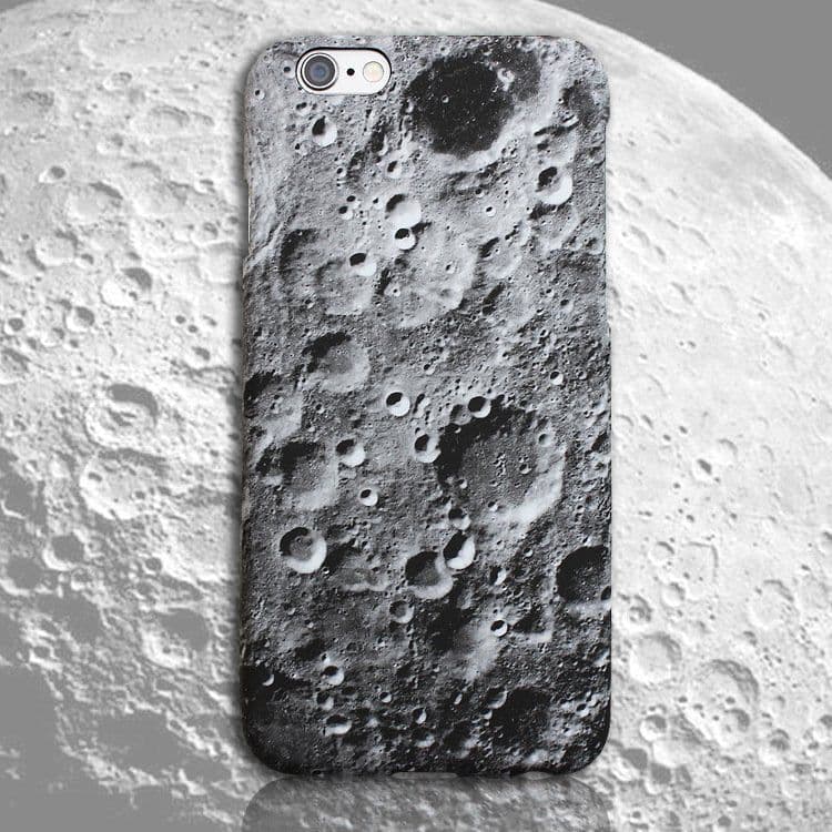 image-Moon Surface iPhone Case