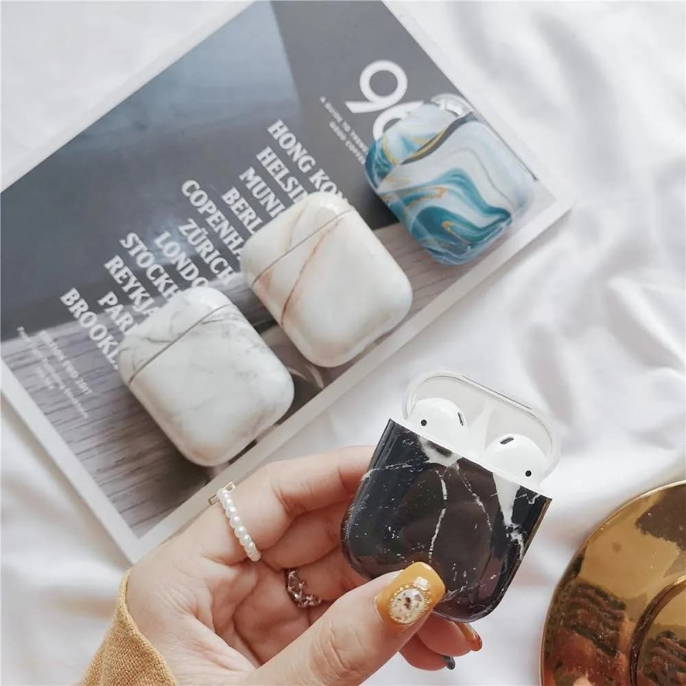 image-Marble AirPods Protective Case