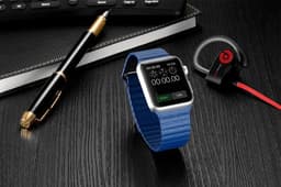 image-Magnet Genuine Leather Apple Watch Band