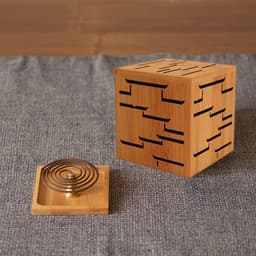 image-Bamboo Incense Burner