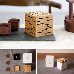 image-Bamboo Incense Burner