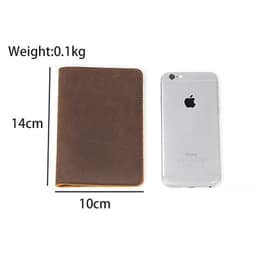 image-Genuine Leather Passport Wallet