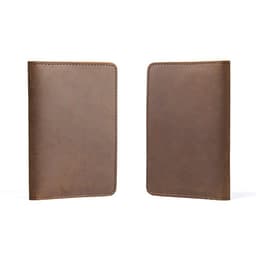 image-Genuine Leather Passport Wallet