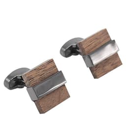 image-Luxury Wood Cufflinks