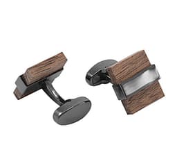 image-Luxury Wood Cufflinks