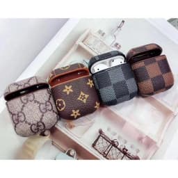 image-Monogram Damier GG AirPods Case
