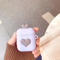 image-Pastel Heart AirPods Case