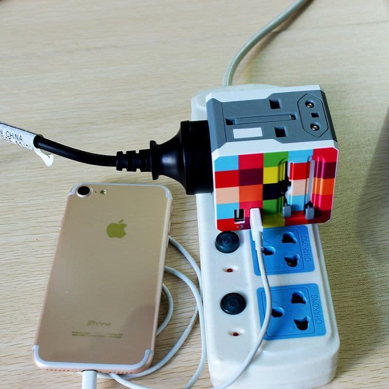image-Global Adapter with 2 USB Ports