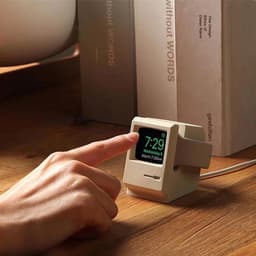 image-Classic Macintosh Apple Watch series Charger Holder Stand