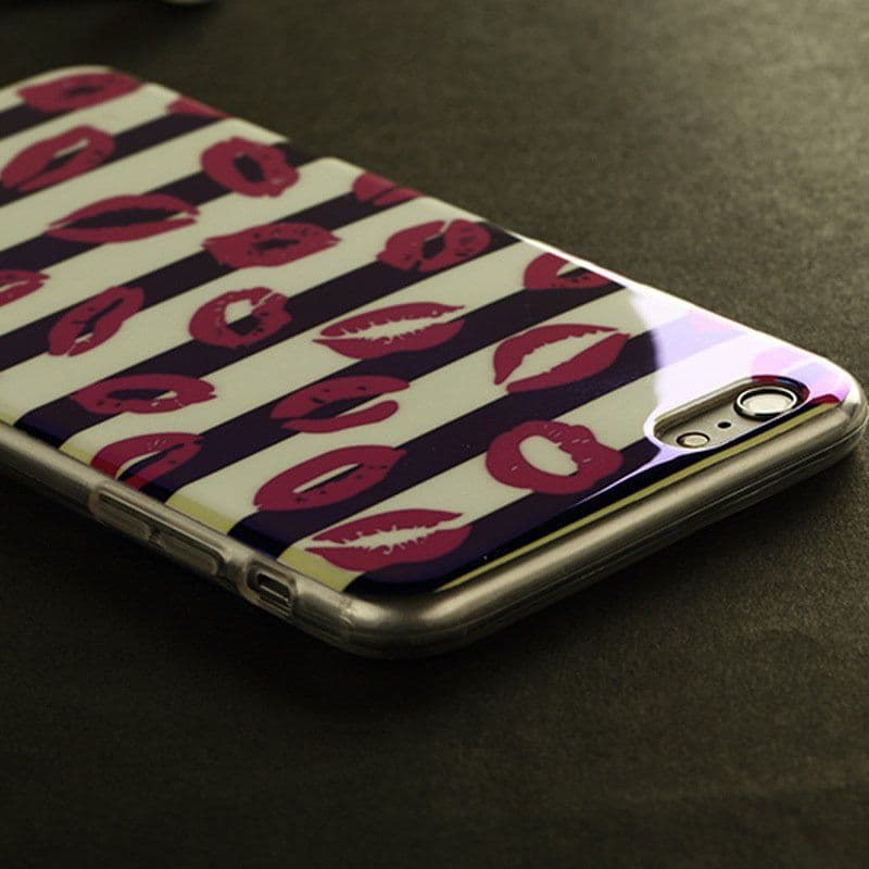 image-Red Lips iPhone Case